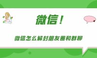 微信朋友圈和群聊被封怎么办 微信自助解封朋友圈和群聊教程介绍
